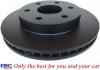 Przednie klocki Ultimax2 + tarcze hamulcowe EBC seria PREMIUM Chevrolet Tahoe 2000-2006